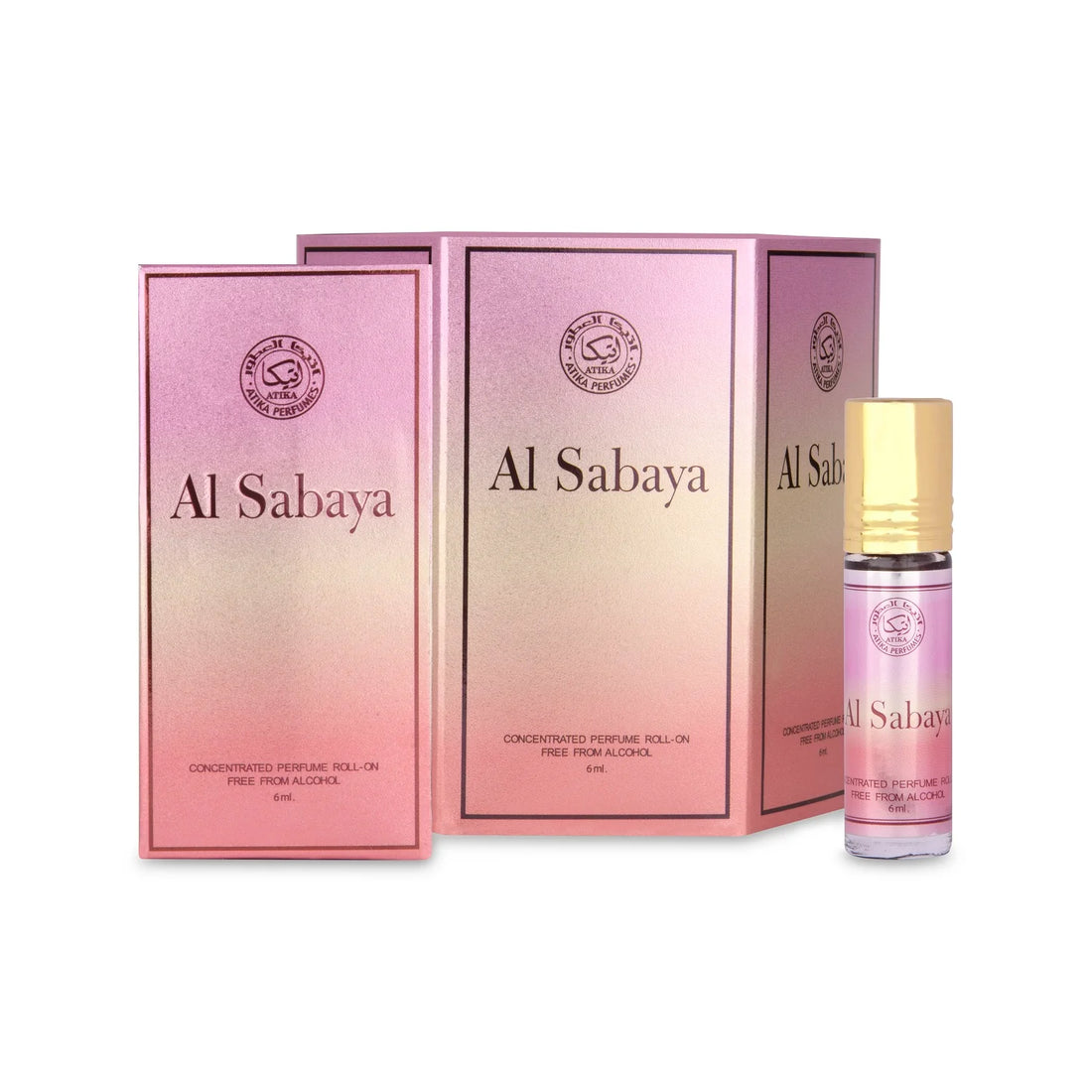 AL SABAYA ATTAR | PACK OF 6 | 6ML | CLASSIC