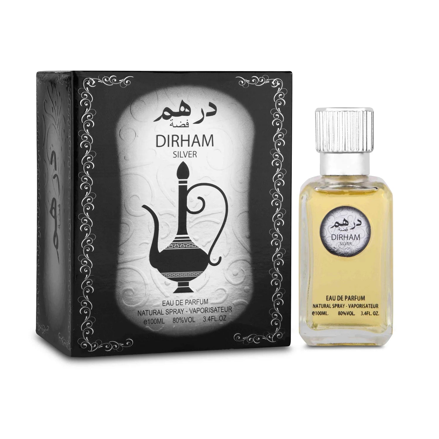 DIRHAM SILVER BEST FRAGRANCE FOR MEN | 100ML | EAU DE PERFUM