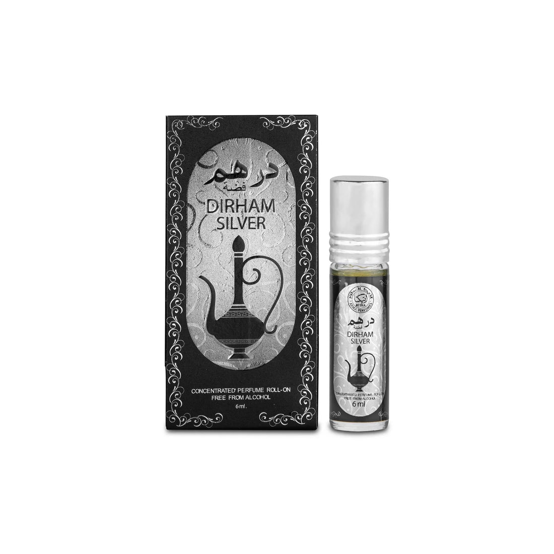 DIRHAM SILVER | PACK OF 6 | 6ML | CLASSIC