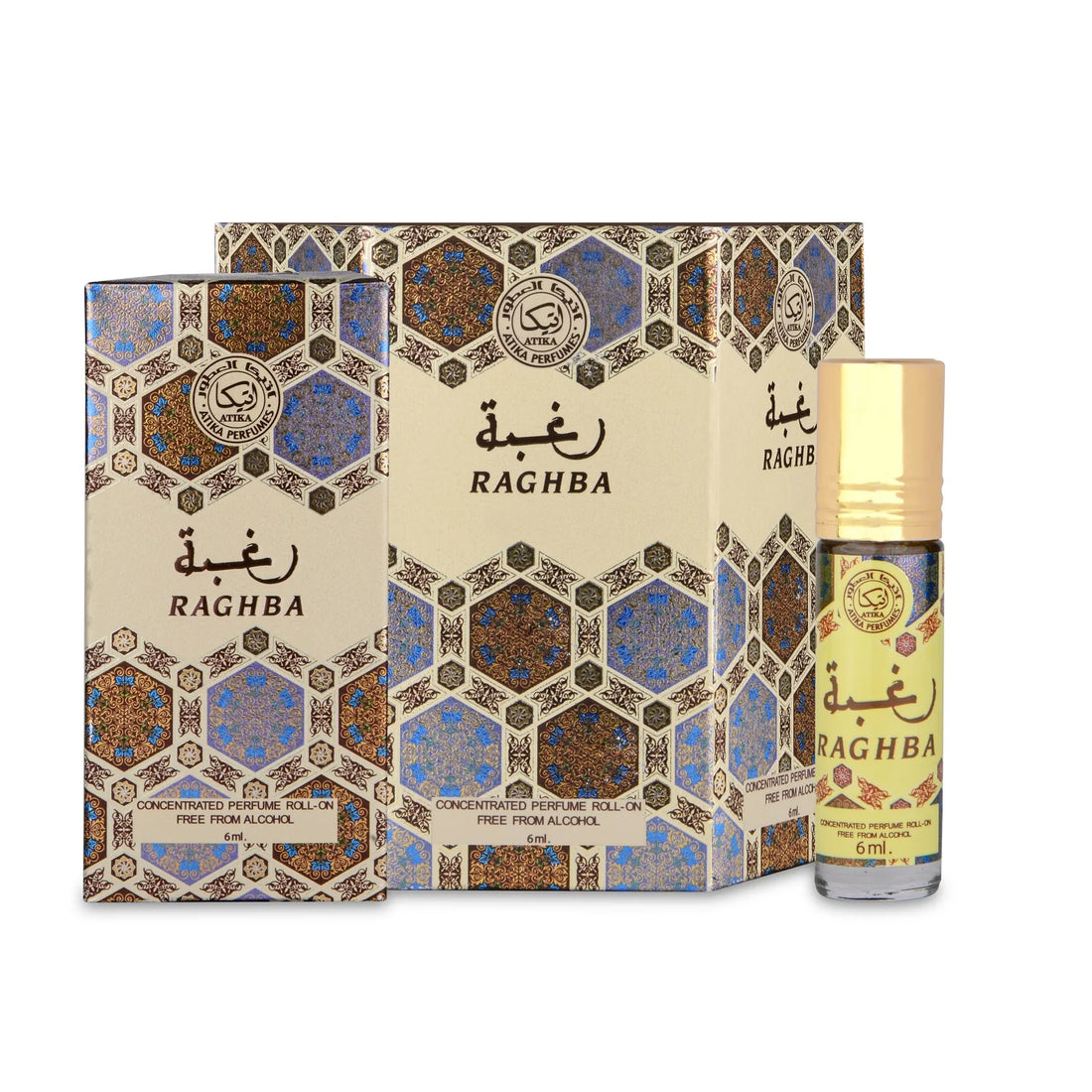 RAGHBA | PACK OF 6 | 6ML | CLASSIC